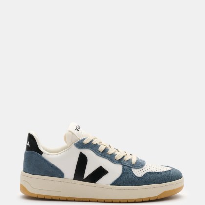 Veja - Herren - Sneaker %27V-10%27 rauchblau/weiß/schwarz Veja - Herren - Sneaker %27V-10%27 rauchblau/weiß/schwarz