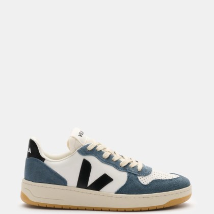 Veja - Herren - Sneaker %27V-10%27 rauchblau/weiß/schwarz Veja - Herren - Sneaker %27V-10%27 rauchblau/weiß/schwarz