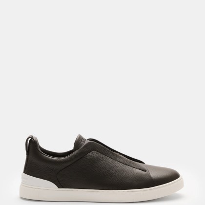 Zegna - Herren - Slip-on-Sneaker %27Triple Stitch%27 dunkelbraun Zegna - Herren - Slip-on-Sneaker %27Triple Stitch%27 dunkelbraun