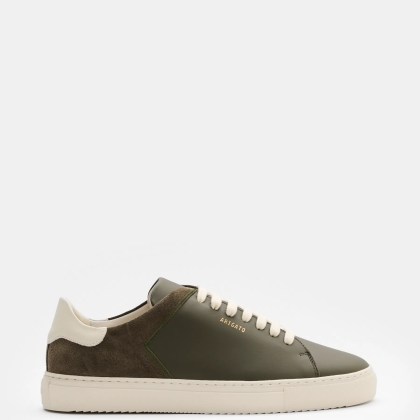 Axel Arigato - Herren - Sneaker %27Clean 90 split%27 dark olive/offwhite Axel Arigato - Herren - Sneaker %27Clean 90 split%27 dark olive/offwhite