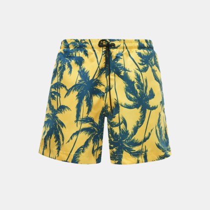 PT Torino - Herren - Badeshorts gelb/navy gemustert PT Torino - Herren - Badeshorts gelb/navy gemustert