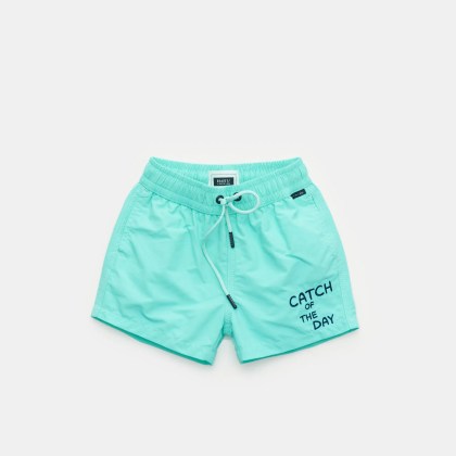 04651/ A trip in a bag - Herren - Kinder Badeshorts %27Kids Plain Swim%27 türkis 04651/ A trip in a bag - Herren - Kinder Badeshorts %27Kids Plain Swim%27 türkis