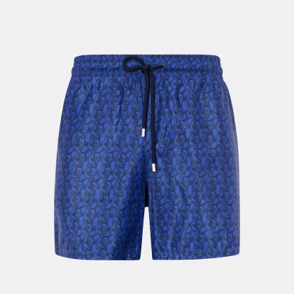 Vilebrequin - Herren - Badeshorts %27Mahina%27 dunkelblau/schwarz gemustert Vilebrequin - Herren - Badeshorts %27Mahina%27 dunkelblau/schwarz gemustert