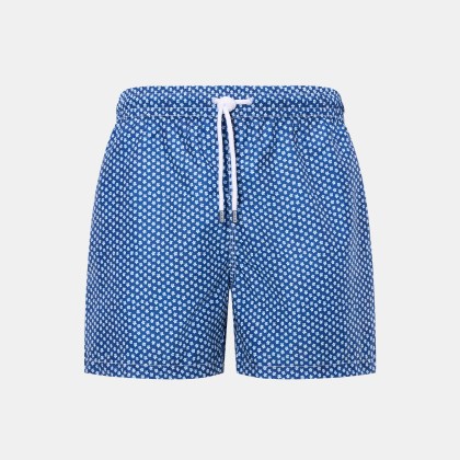Fedeli - Herren - Badeshorts %27Madeira Airstop%27 blau/weiß/hellblau gemustert Fedeli - Herren - Badeshorts %27Madeira Airstop%27 blau/weiß/hellblau gemustert