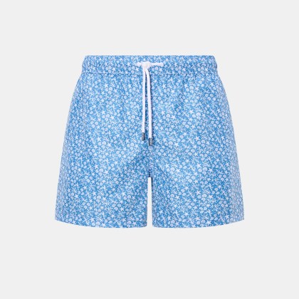 Fedeli - Herren - Badeshorts %27Madeira Airstop%27 blau/weiß gemustert Fedeli - Herren - Badeshorts %27Madeira Airstop%27 blau/weiß gemustert
