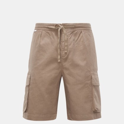 04651/ A trip in a bag - Herren - Cargo-Bermudas %27Linen%27 taupe 04651/ A trip in a bag - Herren - Cargo-Bermudas %27Linen%27 taupe