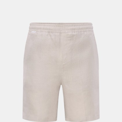 04651/ A trip in a bag - Herren - Leinen-Shorts %27Beach Bermuda 003%27 hellgrau 04651/ A trip in a bag - Herren - Leinen-Shorts %27Beach Bermuda 003%27 hellgrau