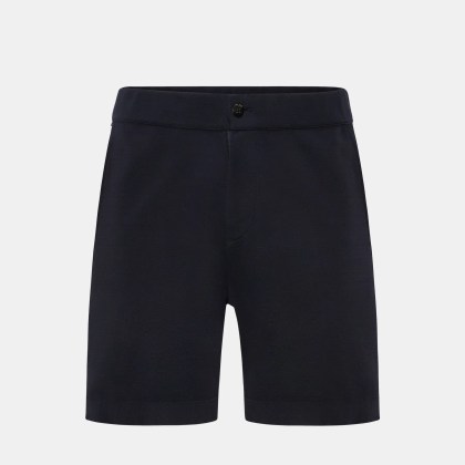 04651/ A trip in a bag - Herren - Piqué-Shorts dark navy 04651/ A trip in a bag - Herren - Piqué-Shorts dark navy