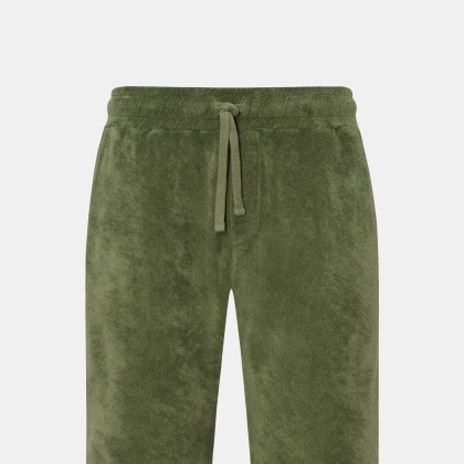 04651/ A trip in a bag - Herren - Frottee-Shorts %27Terry%27 grün 04651/ A trip in a bag - Herren - Frottee-Shorts %27Terry%27 grün