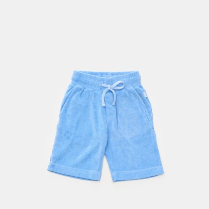 04651/ A trip in a bag - Herren - Kinder Frottee-Bermudas %27Kids Terry Bermuda%27 blau 04651/ A trip in a bag - Herren - Kinder Frottee-Bermudas %27Kids Terry Bermuda%27 blau