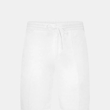 04651/ A trip in a bag - Herren - Leinen-Bermudas %27Linen Bermuda%27 weiß 04651/ A trip in a bag - Herren - Leinen-Bermudas %27Linen Bermuda%27 weiß