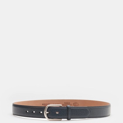Fausto Colato - Herren - Gürtel Bisonleder navy Fausto Colato - Herren - Gürtel Bisonleder navy