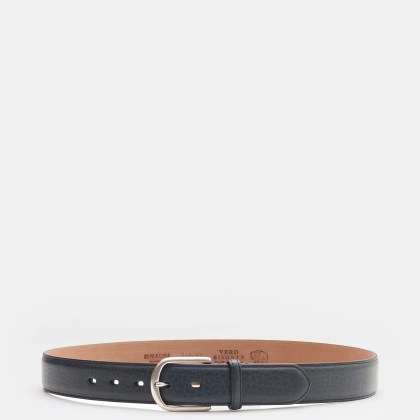 Fausto Colato - Herren - Gürtel Bisonleder navy Fausto Colato - Herren - Gürtel Bisonleder navy