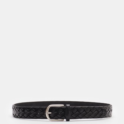 Fausto Colato - Herren - Flechtgürtel schwarz Fausto Colato - Herren - Flechtgürtel schwarz