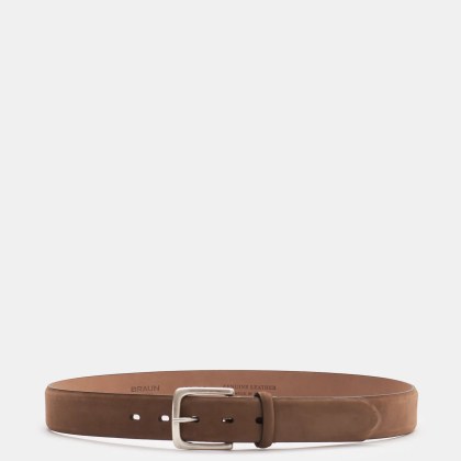Fausto Colato - Herren - Gürtel Nubukleder braun Fausto Colato - Herren - Gürtel Nubukleder braun