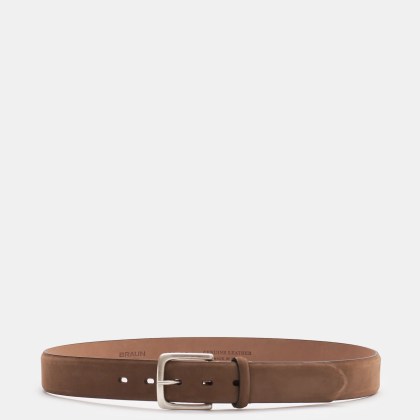 Fausto Colato - Herren - Gürtel Nubukleder braun Fausto Colato - Herren - Gürtel Nubukleder braun