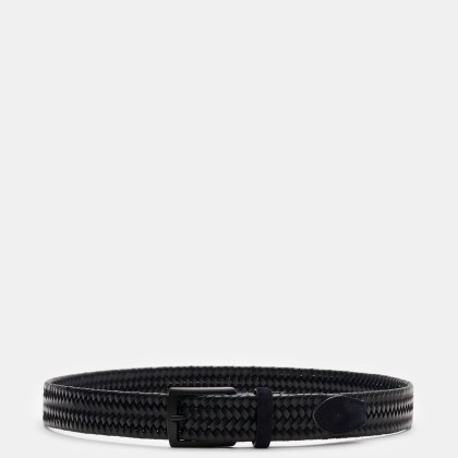 Veneta Cinture - Herren - Flechtgürtel navy Veneta Cinture - Herren - Flechtgürtel navy