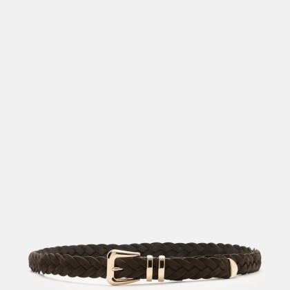 Brunello Cucinelli - Herren - Flechtgürtel dunkelbraun Brunello Cucinelli - Herren - Flechtgürtel dunkelbraun