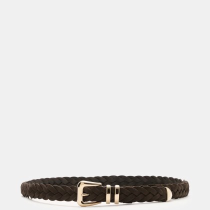 Brunello Cucinelli - Herren - Flechtgürtel dunkelbraun Brunello Cucinelli - Herren - Flechtgürtel dunkelbraun