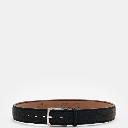 Fausto Colato - Herren - Gürtel Bisonleder graublau Fausto Colato - Herren - Gürtel Bisonleder graublau