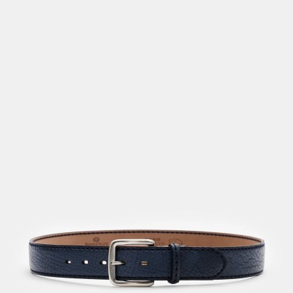 Fausto Colato - Herren - Gürtel Bisonleder dunkelblau Fausto Colato - Herren - Gürtel Bisonleder dunkelblau