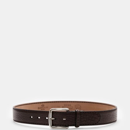 Fausto Colato - Herren - Gürtel Bisonleder dunkelbraun Fausto Colato - Herren - Gürtel Bisonleder dunkelbraun