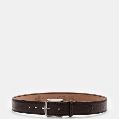 Fausto Colato - Herren - Gürtel Bisonleder dunkelbraun Fausto Colato - Herren - Gürtel Bisonleder dunkelbraun