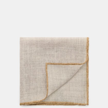 Rosi Collection - Herren - Einstecktuch hellgrau/beige Rosi Collection - Herren - Einstecktuch hellgrau/beige