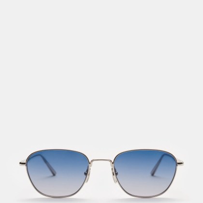 Chimi - Herren - Sonnenbrille %27Polygon%27 silber/rauchblau/grau Chimi - Herren - Sonnenbrille %27Polygon%27 silber/rauchblau/grau