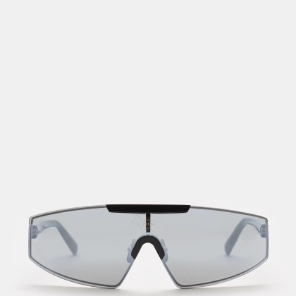 Chimi - Herren - Sonnenbrille %27Shield Black Kitsuné%27 schwarz/grau Chimi - Herren - Sonnenbrille %27Shield Black Kitsuné%27 schwarz/grau