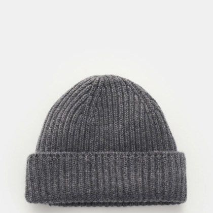 Fedeli - Herren - Cashmere Mütze %27Alfredo%27 dunkelgrau Fedeli - Herren - Cashmere Mütze %27Alfredo%27 dunkelgrau