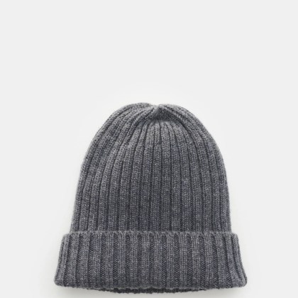 Fedeli - Herren - Cashmere Mütze %27Bruno%27 dunkelgrau Fedeli - Herren - Cashmere Mütze %27Bruno%27 dunkelgrau