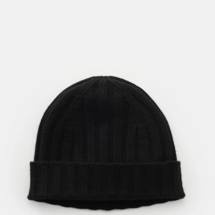 von Braun - Herren - Cashmere Mütze schwarz von Braun - Herren - Cashmere Mütze schwarz