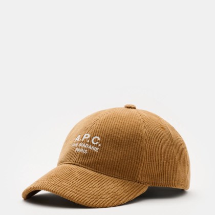 A.P.C. - Herren - Baseball-Cap %27Charlie Rue Madame%27 camel A.P.C. - Herren - Baseball-Cap %27Charlie Rue Madame%27 camel