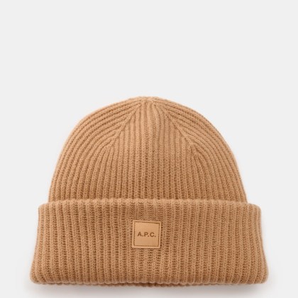 A.P.C. - Herren - Wollmütze %27Michelle%27 hellbraun A.P.C. - Herren - Wollmütze %27Michelle%27 hellbraun