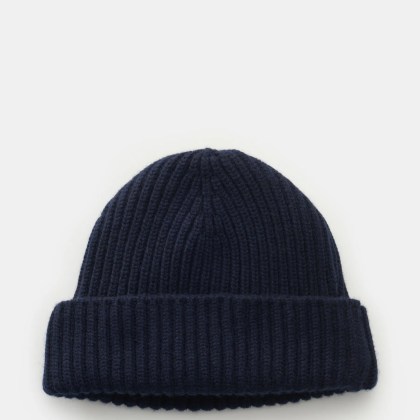 Fedeli - Herren - Cashmere Mütze %27Alfredo%27 navy Fedeli - Herren - Cashmere Mütze %27Alfredo%27 navy