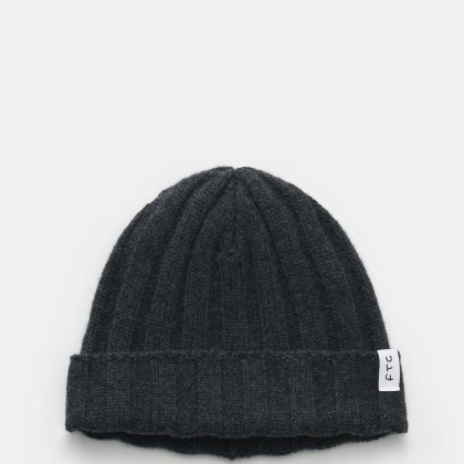 FTC - Herren - Cashmere Mütze dunkelgrau FTC - Herren - Cashmere Mütze dunkelgrau