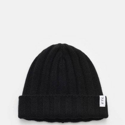 FTC - Herren - Cashmere Mütze schwarz FTC - Herren - Cashmere Mütze schwarz