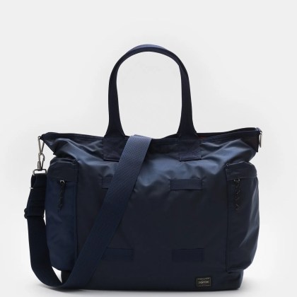 Porter-Yoshida & Co. - Herren - Shopper %27Force 2Way Tote%27 navy Porter-Yoshida & Co. - Herren - Shopper %27Force 2Way Tote%27 navy