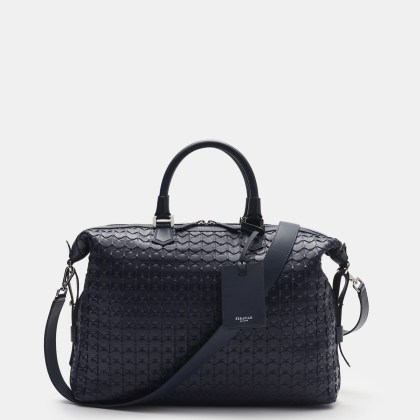 Serapian - Herren - Aktentasche %27Mosaico%27 dark navy Serapian - Herren - Aktentasche %27Mosaico%27 dark navy