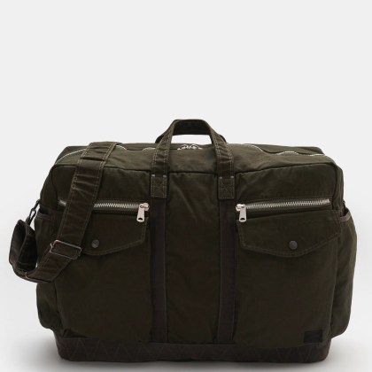 Porter-Yoshida & Co. - Herren - Weekender %27Crag 2Way Boston Bag%27 dark olive Porter-Yoshida & Co. - Herren - Weekender %27Crag 2Way Boston Bag%27 dark olive