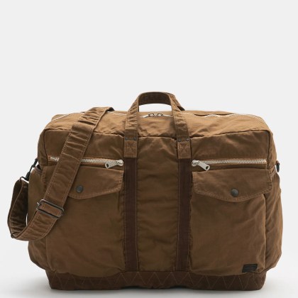 Porter-Yoshida & Co. - Herren - Weekender %27Crag 2Way Boston Bag%27 braun Porter-Yoshida & Co. - Herren - Weekender %27Crag 2Way Boston Bag%27 braun
