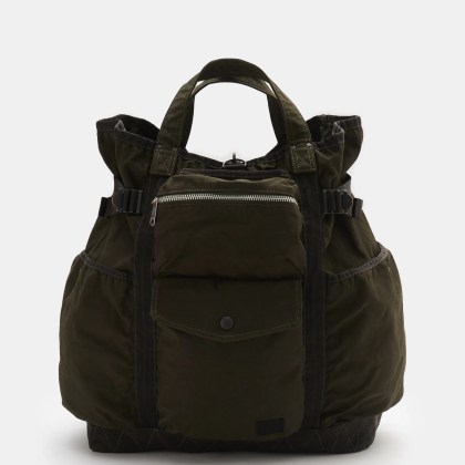 Porter-Yoshida & Co. - Herren - Rucksack %27Crag 2Way Rucksack%27 dark olive Porter-Yoshida & Co. - Herren - Rucksack %27Crag 2Way Rucksack%27 dark olive