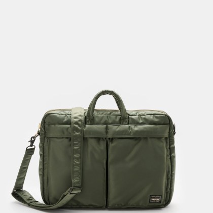 Porter-Yoshida & Co. - Herren - Aktentasche %27Tanker 2Way%27 dunkelgrün Porter-Yoshida & Co. - Herren - Aktentasche %27Tanker 2Way%27 dunkelgrün