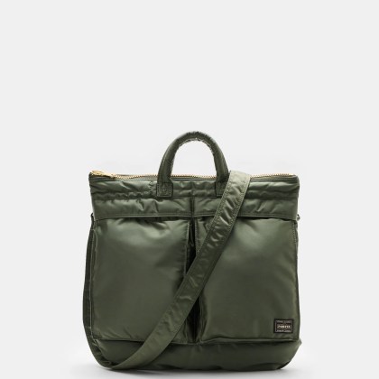 Porter-Yoshida & Co. - Herren - Tasche %27Tanker Helmet%27 dunkelgrün Porter-Yoshida & Co. - Herren - Tasche %27Tanker Helmet%27 dunkelgrün