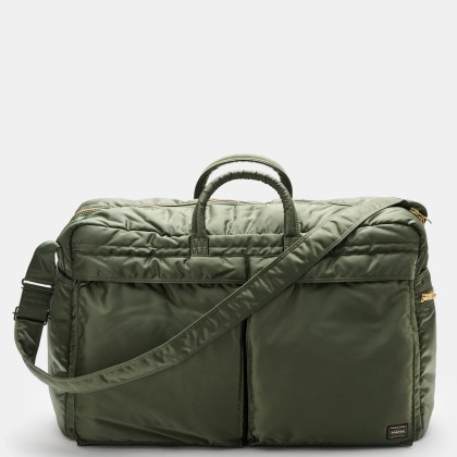 Porter-Yoshida & Co. - Herren - Weekender %27Tanker Duffle L%27 dunkelgrün Porter-Yoshida & Co. - Herren - Weekender %27Tanker Duffle L%27 dunkelgrün