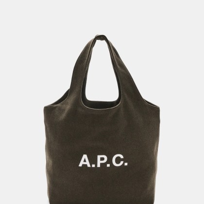 A.P.C. - Herren - Shopper %27Ninon%27 dark olive A.P.C. - Herren - Shopper %27Ninon%27 dark olive
