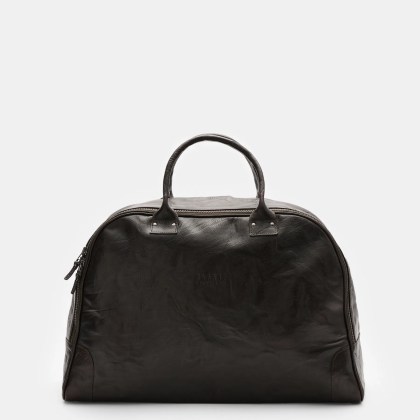 04651/ A trip in a bag - Herren - Weekender %27356-Bag Crushed%27 dunkelbraun 04651/ A trip in a bag - Herren - Weekender %27356-Bag Crushed%27 dunkelbraun