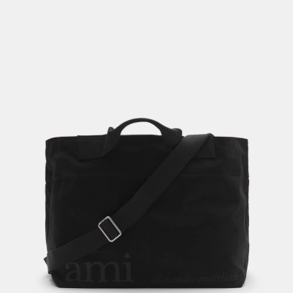 Ami Paris - Herren - Canvas-Shopper schwarz Ami Paris - Herren - Canvas-Shopper schwarz