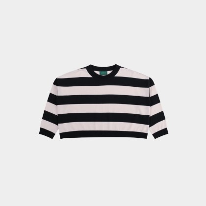 Fliege Stripes RL – schwarz_kalk / one size Fliege Stripes RL – schwarz_kalk / one size